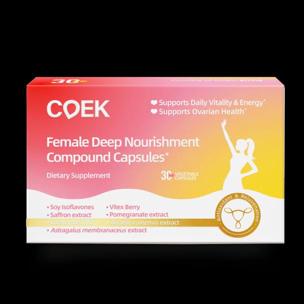 COEK蔻艾可女性巢元舒复合胶囊